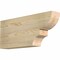 Ekena Millwork Ridgewood Rough Sawn Rafter Tail, Douglas Fir, 4"W x 10"H x 24"L RFT04X10X24RID00RDF - alternate 1